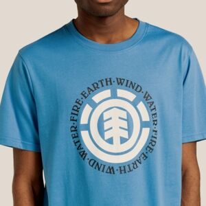 NWT Element Seal M Organic Cotton Blue Tee Firm Price